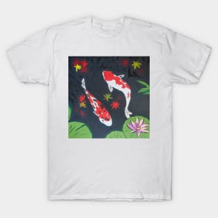 Koi Fish Pond T-Shirt